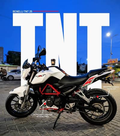 Benelli TNT 25 in Mint Condition