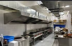 Restaurant Chimney & Kitchen Hood - Exhaust Fan - Complete Ventilatio