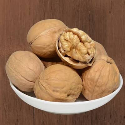 Premium Gilgit Kaghzi Akhrot (Soft Shell Walnuts) - 1 KG Export Grade