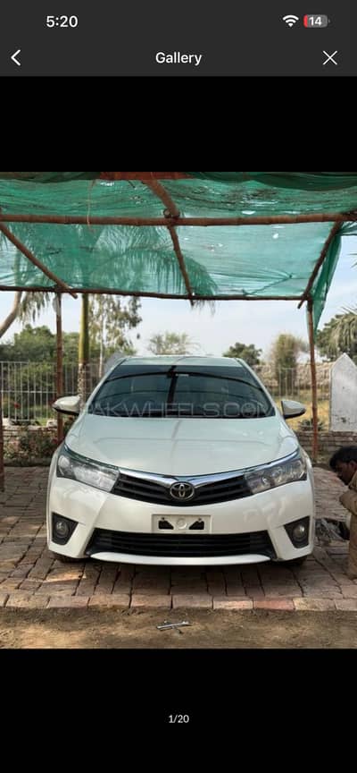 Toyota Corolla GLI 2015