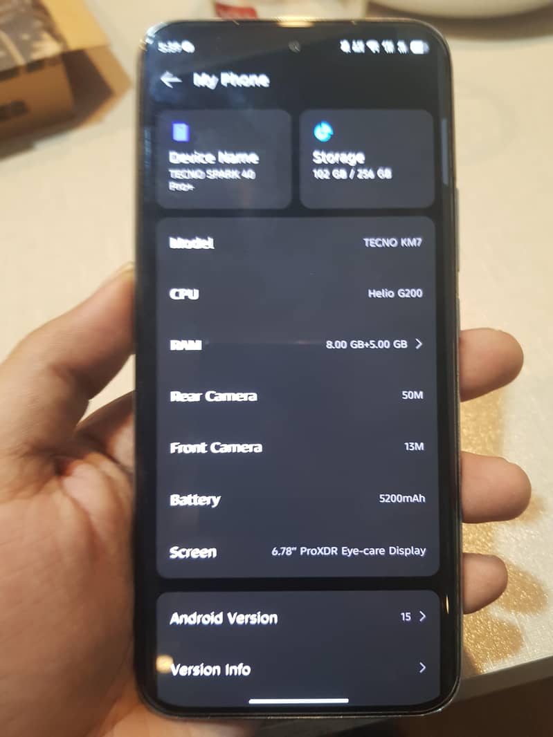 Tecno spark 40 pro plus 3