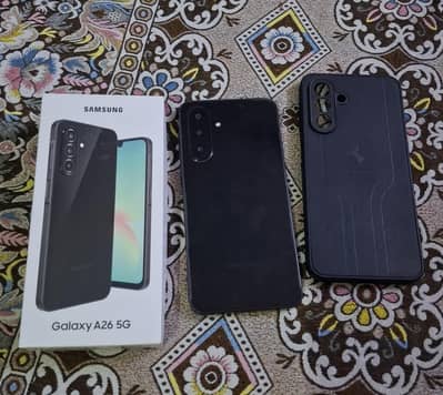 Samsung A26 5g 8/265 for sale box cable good condition 10/10