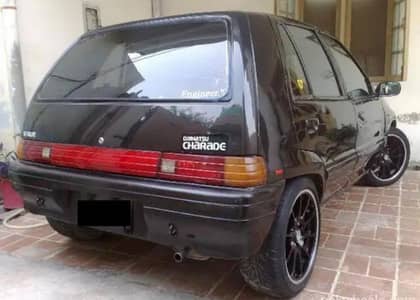 Daihatsu Charade GTTI Full Automatic 1988 Sunrof AC Heter Sound System