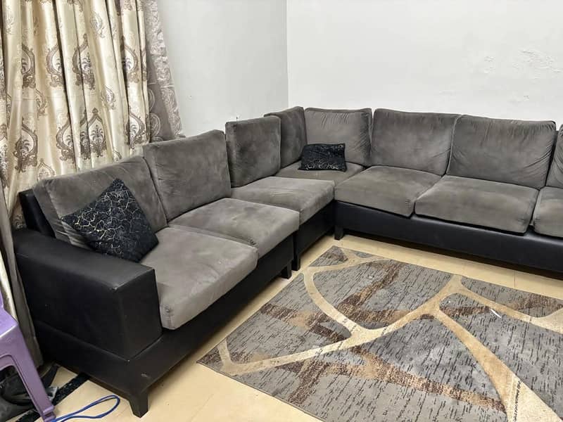 sofa L Shape 7seater 0
