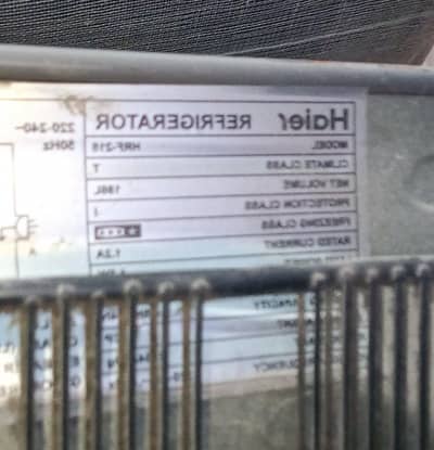 Haier HRF 216 climate Control Fridge