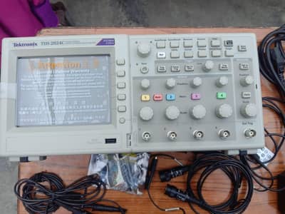 Tektronix TDS2024C 4CH 200MHz OSCILLOSCOPE+P6021A Current Proble