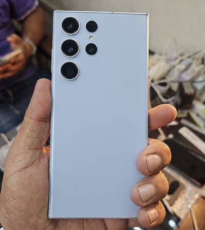Samsung Mobile S23 Ultra just box open
