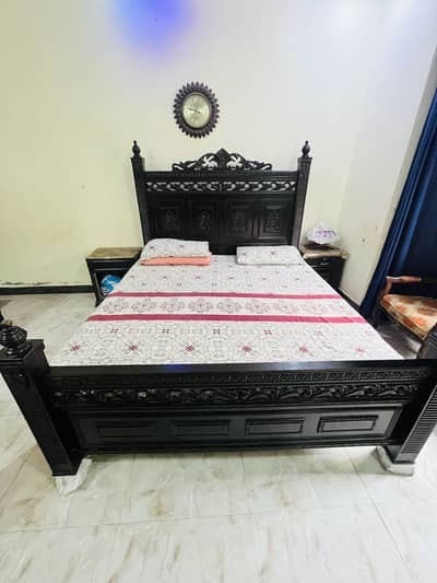 Bed set with matrass