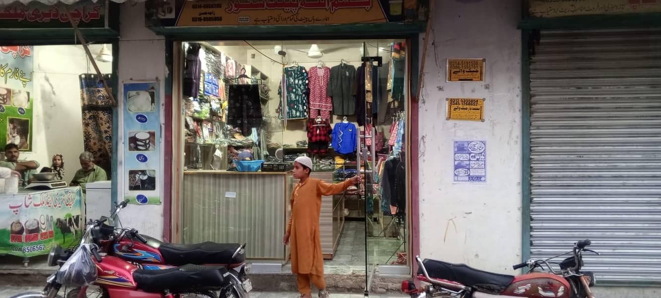 بچوں کے گارمنٹس کی چلتی ہوئی دکان فروخت کے لیے 4
