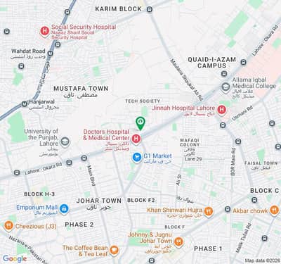 607 Square Feet On Easy Installment Brand New Luxury Apartments Building Facing Canal Near Doctor Hospital For Sale In Johar Town Phase 2