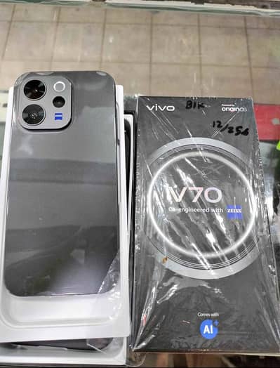 vivo v70 12+12/256 new full warranty