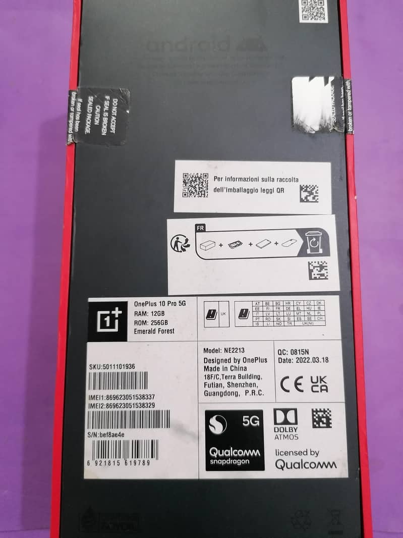 One Plus 10 Pro 9
