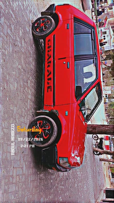 Daihatsu Charade Dubai Import 1985 Ac CNG Patrol Complete Documents 