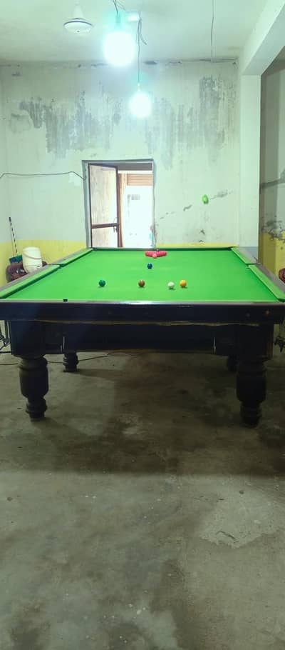 snooker table