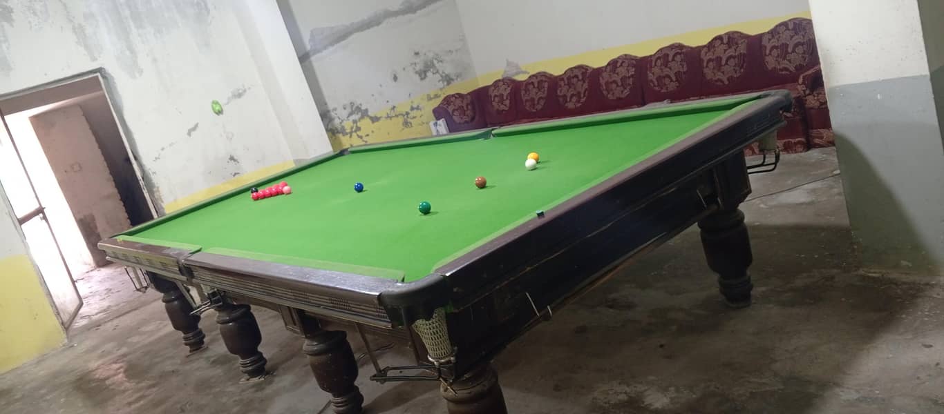 snooker table 2