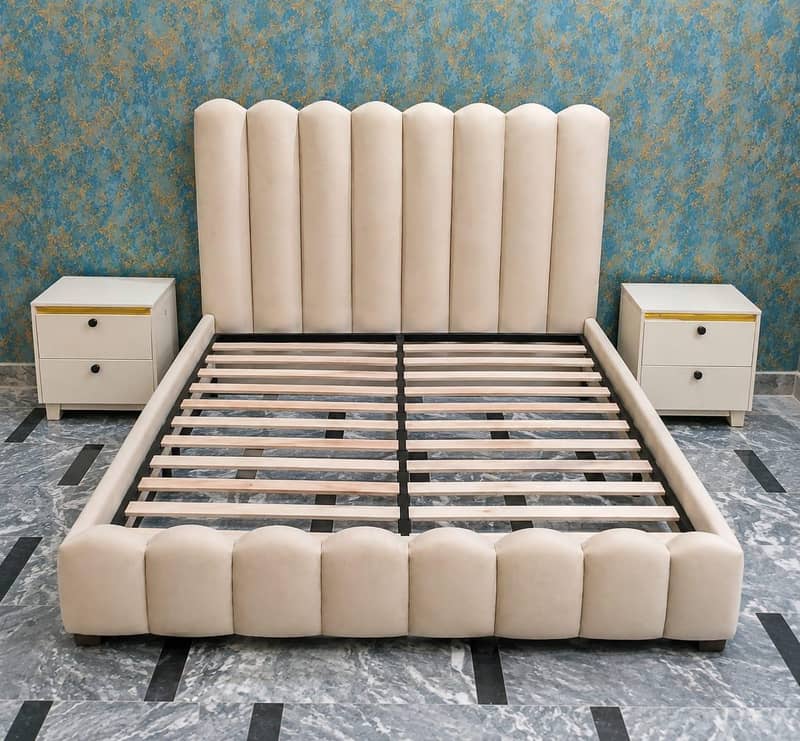 Marsmellow Bubble Bed with Side Table and Dressing Table 1