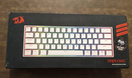 Redragon K530 RGB Wireless Mechanical Keyboard + Free Bluetooth Dongle