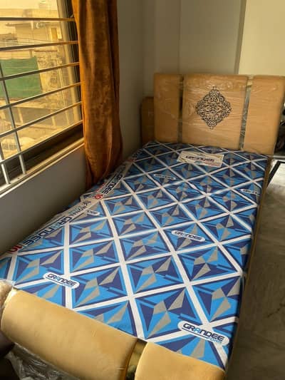 Single Bed with Mattress | barely used almost brand new