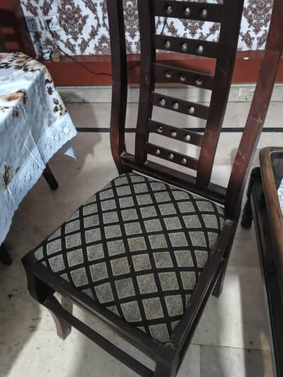 10X Wooden Dining Chairs