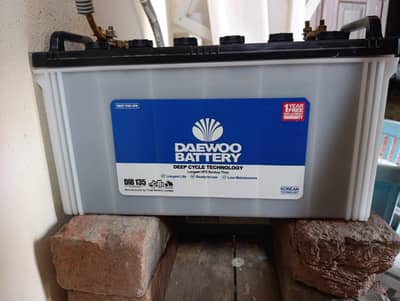 Daewoo Dib 135, 100 Ah , deep cycle . 7 month warranty left