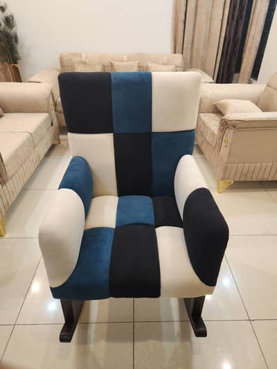 Brand New Rocking chair with poshish Contact 03104834970