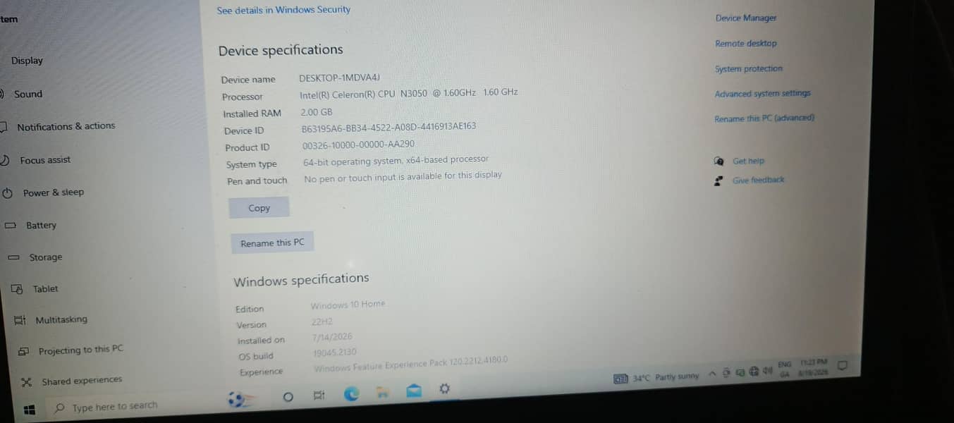 Asus E403S 3