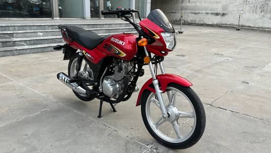 Suzuki GD 110S 2024 Model - Red Color - Total Original