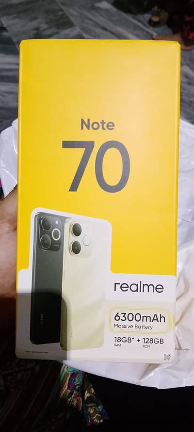 realme note 70 new phone just unbox kia hy