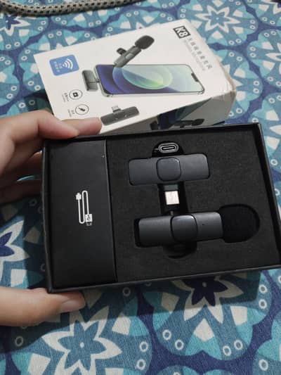 K8 Wireless Microphone for audio/video recording; 03358365818