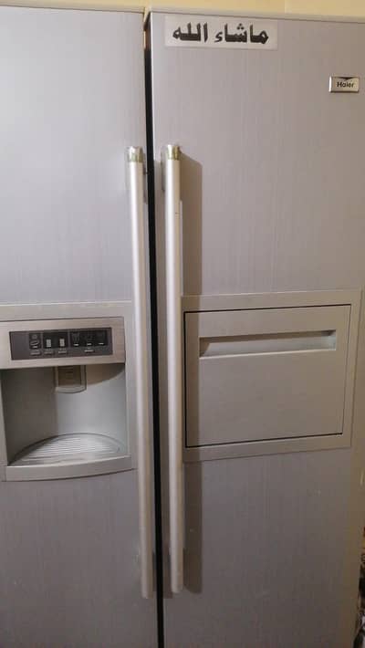 Haier double door fridge for sale
