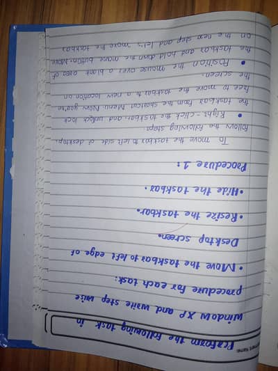 Writing assignment