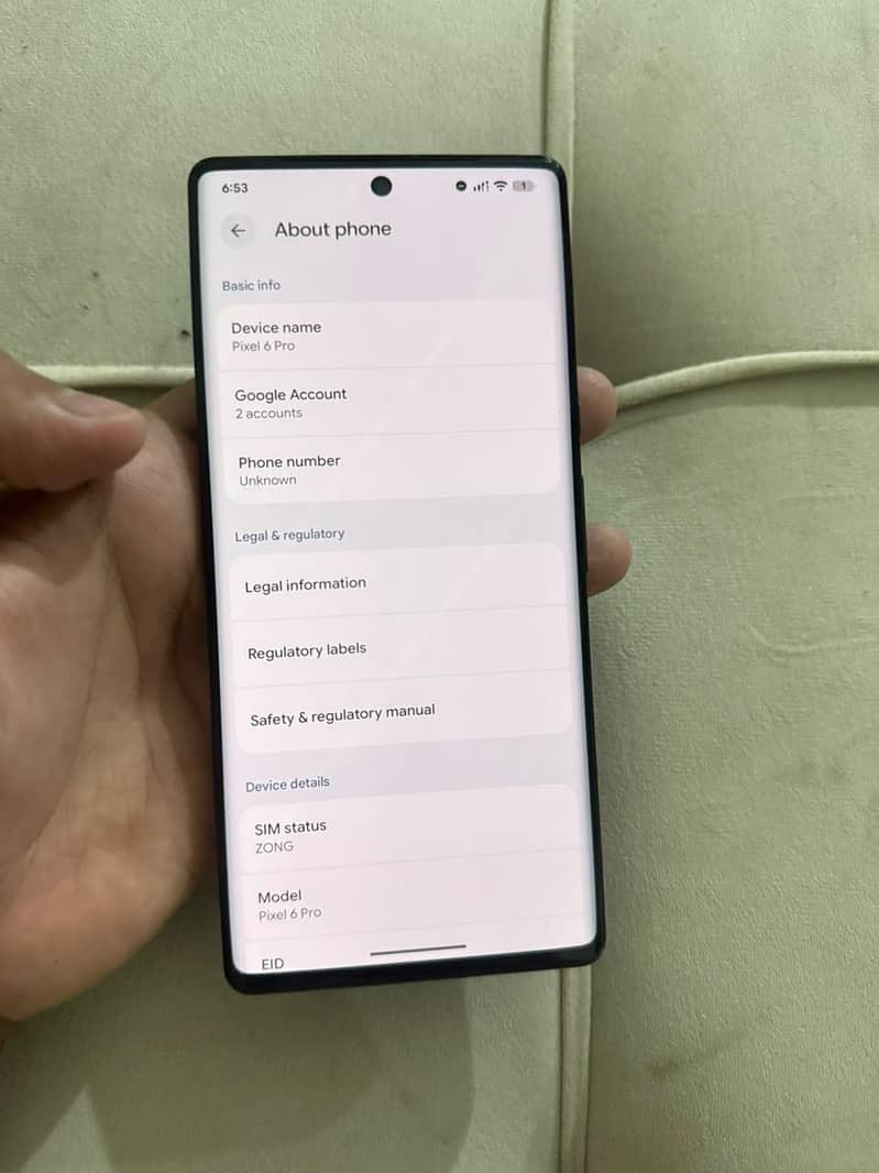 Google Pixel 6 Pro 2