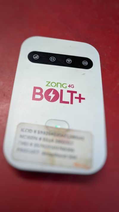 Zong 4G wifi Device