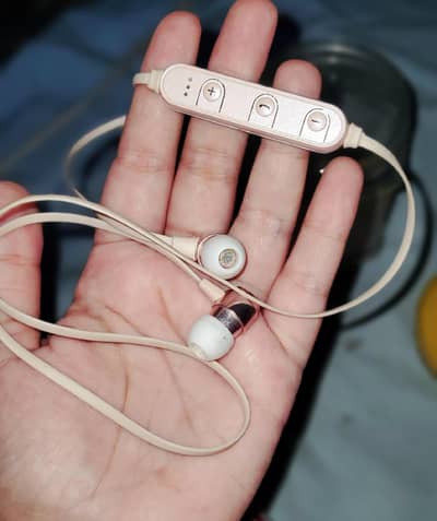 Wireless Bluetooth Handsfree - Metallic Gold High Sound Quality