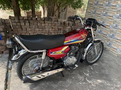 CG 125 2019 model for sale copy letter all clear