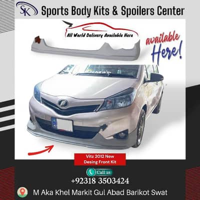 Toyota Vitz 012 New Desing body kits Available Here