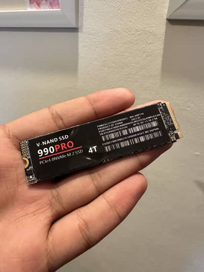 Samsung 4TB 990 Pro NVME M. 2 PCIe4 V-NAND SSD