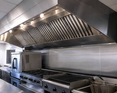 Commercial Kitchen Hood & Exhaust Fan,Restaurant Chimney,GI Air Ductin