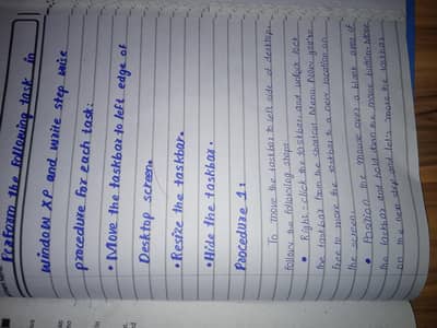 Writing assignment