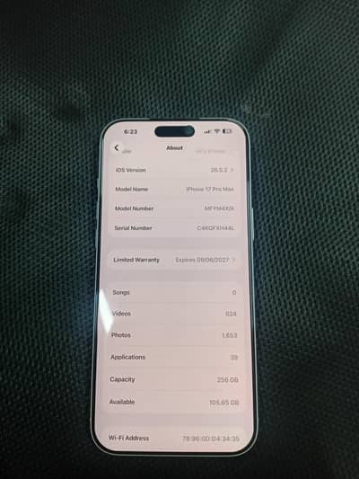 Apple iPhone 17 Pro Max