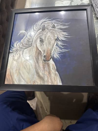 Beautiful horse painting for wall