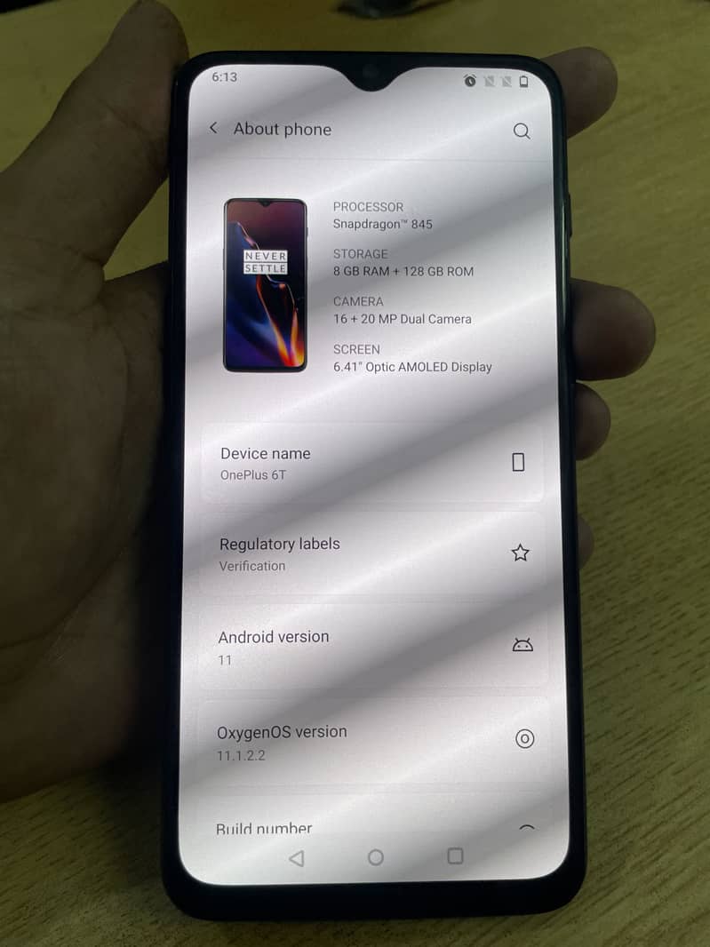 One Plus 6T 2