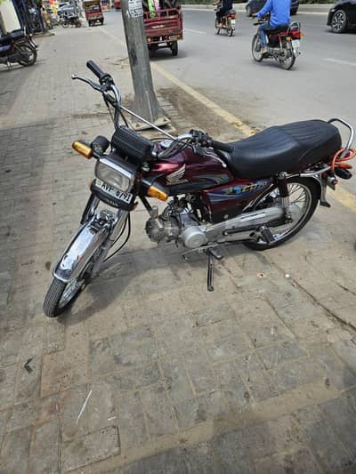 Honda CD 70 in good condition all ok just purchase nd ride