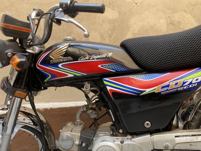 Honda CD 70 2018 Model – Single Owner, One Hand Used