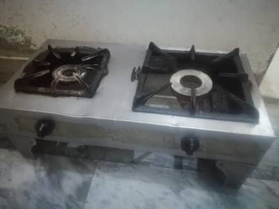 double burner stove