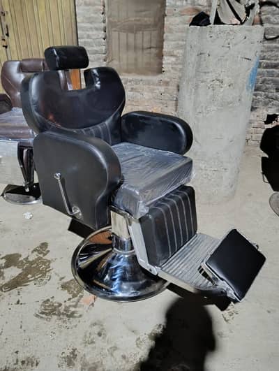 Barber chair/Cutting chair/ Shampoo unit/Trolly/Saloon Furniture.