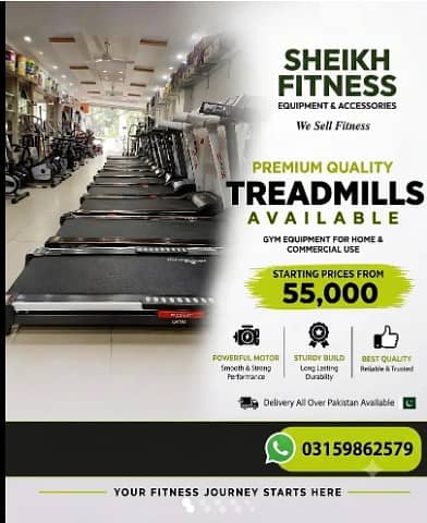 Running machine|/Gym treadmill / Cardio machine |Weight loss treadmill