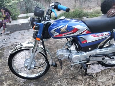 Honda CD 70 Blue 10by10. . 0308.1001515 call sms whats app