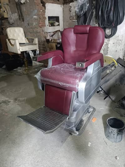Barber chair/Cutting chair/ Shampoo unit/Trolly/Saloon Furniture.