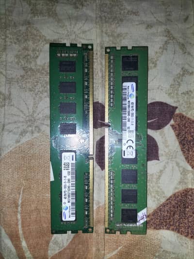 DDR3 4GBX2 Sticks 1600MHZ Samsung RAM